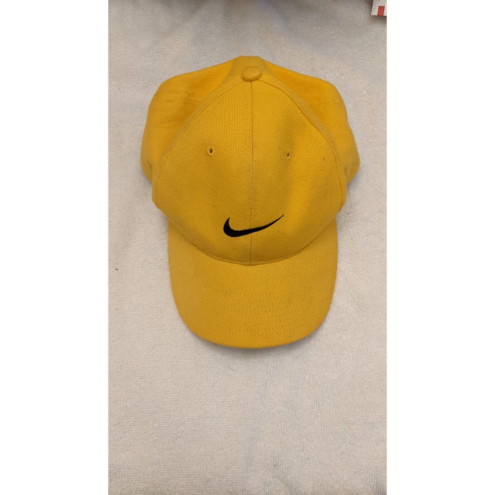 Nike Yellow Baseball Hat with adjustable strap